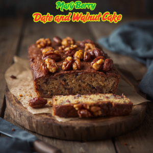 Date and Walnut Cake 1