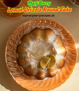 Lemon Drizzle Round Cake 2
