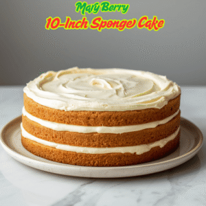 10-Inch Sponge Cake 1