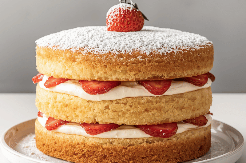 Mary Berry 3-Layer Victoria Sponge Recipe