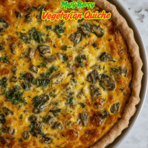 Vegetarian Quiche 2